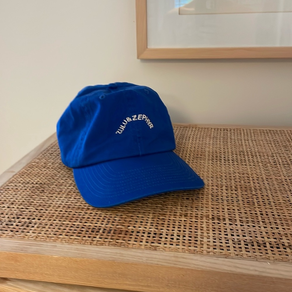 Zulu & Zephyr Canvas Cap - Sea Blue